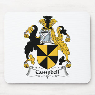 Campbell Family Crest Mouse Pad