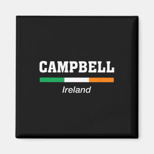Campbell Irish Family Name St Patricks Day Ireland Magnet