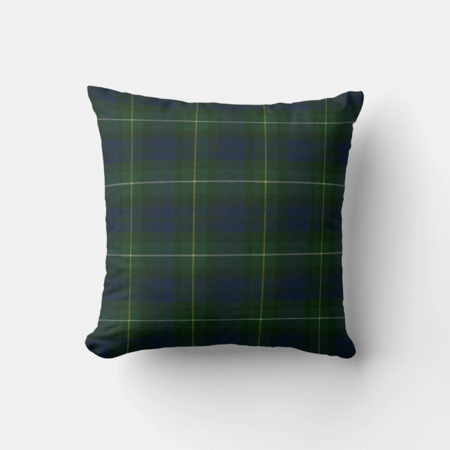 Campbell Louden Modern Original Scottish Tartan Cushion (Front)