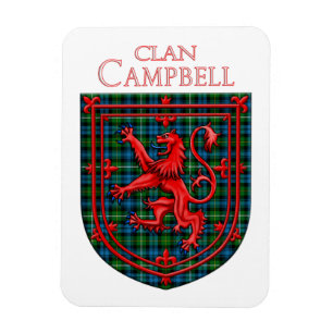 Campbell of Argyll Tartan Scottish Plaid Magnet