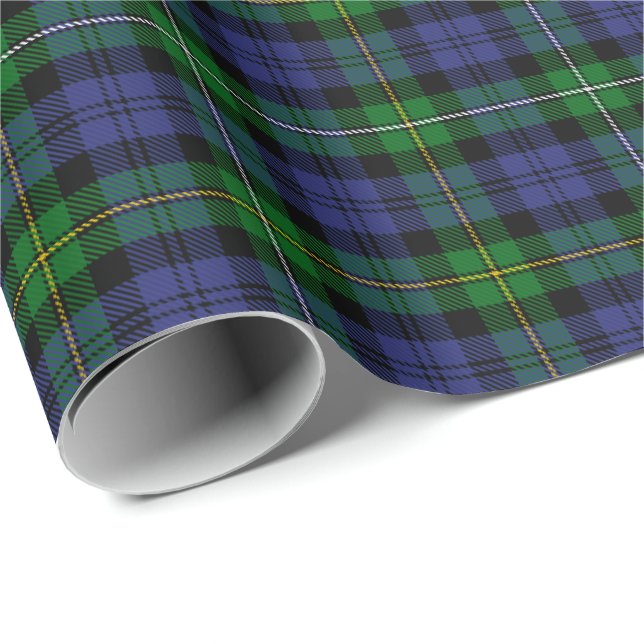 Campbell of Loudoun Tartan Wrapping Paper (Roll Corner)