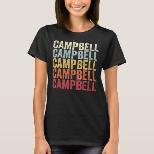 Campbell Ohio Campbell OH Retro Vintage Text T-Shirt