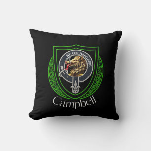 Campbell Scottish Clan Crest Cushion