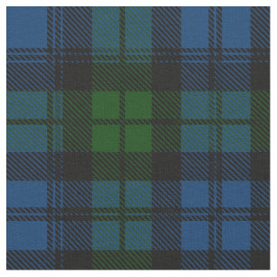 Campbell Scottish Clan Tartan Larger Tile Fabric