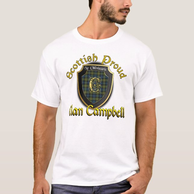 Campbell Scottish Proud Shirts (Front)
