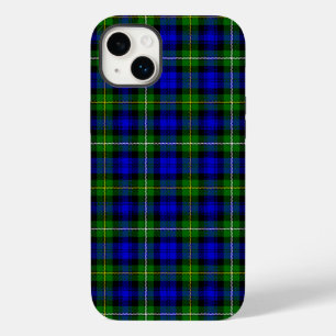 Campbell tartan blue green plaid Case-Mate iPhone 14 plus case