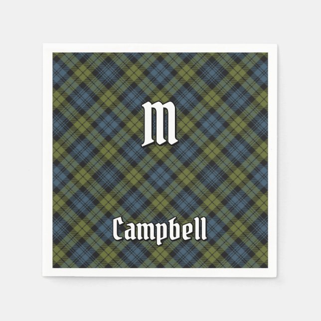 Campbell Tartan Napkin (Front)