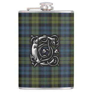 Campbell Tartan Old Scotland Flask