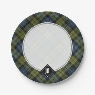 Campbell Tartan Paper Plates