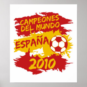 Campeones del Mundo 2010 Poster