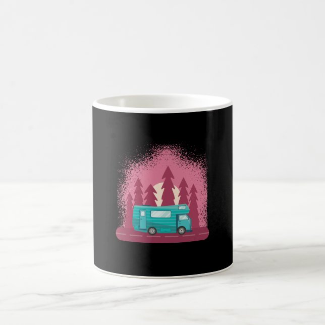 Camper Camping Coffee Mug (Center)