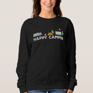 Camper Camping Motorhome Trailer Caravan Sweatshirt