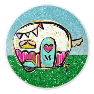 Camper Ceramic Knobs