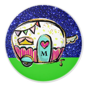 Camper Ceramic Knobs