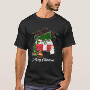 Camper Christmas Tree Matching Family Christmas Pa T-Shirt