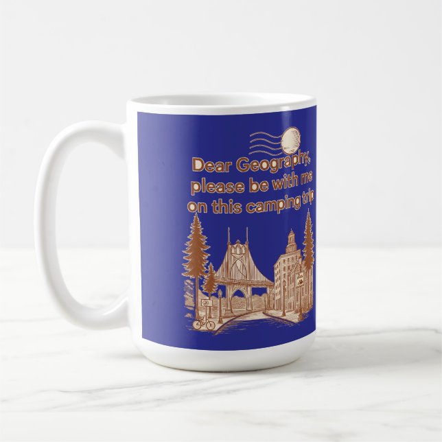 camper coffee mug (Left)