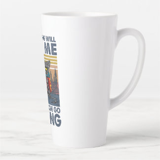 Camper Gift | Go Hiking With Cat Birthday Latte Mug