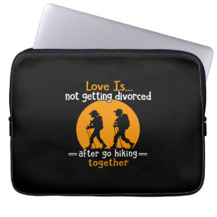 Camper Gift Love Is Not Getting Devorced Xmas Laptop Sleeve