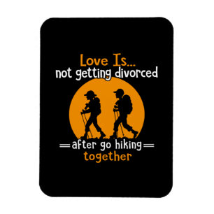 Camper Gift   Love Is Not Getting Devorced Xmas Magnet
