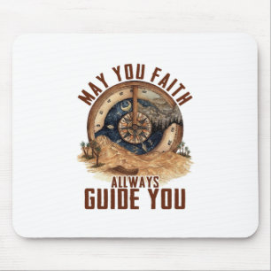 Camper Gift May You Faith Allways Guild You Xmas Mouse Pad