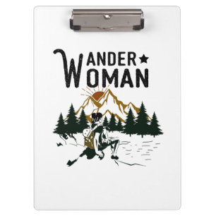 Camper Gift Wander Woman Birthday Clipboard