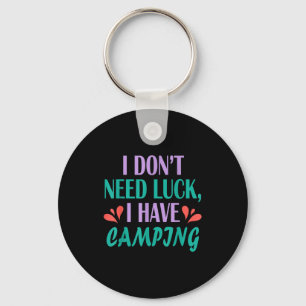 Camper hiker outdoor trip don’t need luck have key ring