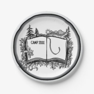 Camper/Hiker Personalised Camping Picnic Paper Plate