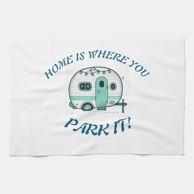 Camper Kitchen Towels by Sommer Hamilton (Horizontal)