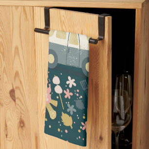 Camper Life! nightime Kitchen Towel