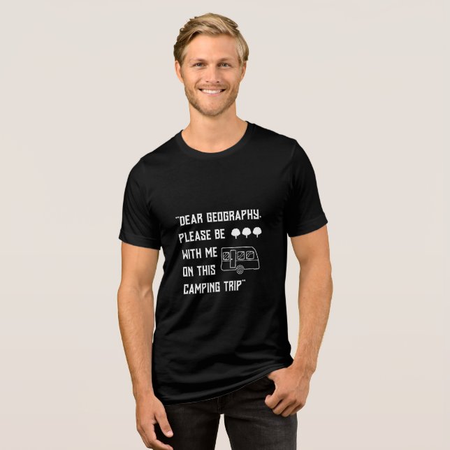 camper life Tri-Blend shirt (Front Full)