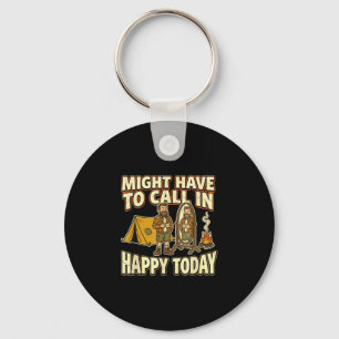 Camper might have to call in happy key ring