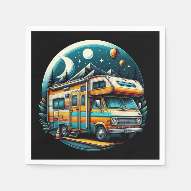 Camper napkins! napkin (Front)