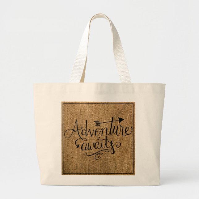 Camper or Motorhome Shopping Tote (Front)