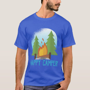 Camper pitch Camping Camper Caravan friend T-Shirt