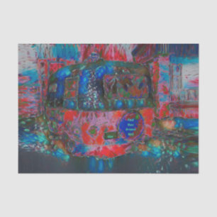 Camper Retro Hippie Find Your Groove And Vibe Tissue Paper