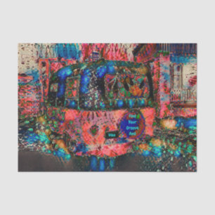 Camper Retro Hippie Find Your Groove And Vibe Tissue Paper