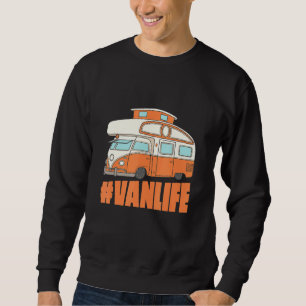 Camper Retro Vintage Van Life Caravan 3 Sweatshirt