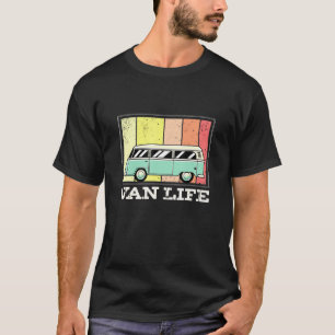 Camper Retro Vintage Van Life Caravan T-Shirt