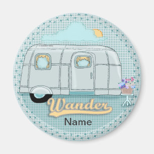 Camper Trailer  Magnet