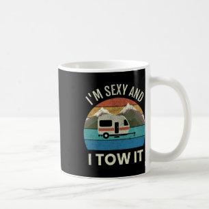 Camper Trailer Rv Gift Vintage Funny I'm Y And I T Coffee Mug