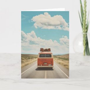 Camper Travel Holiday Card