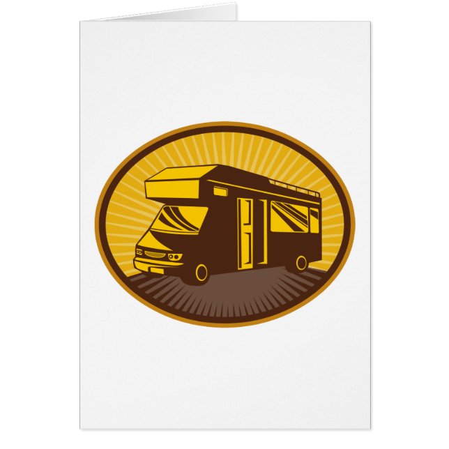 Camper van caravan mobile home (Front)