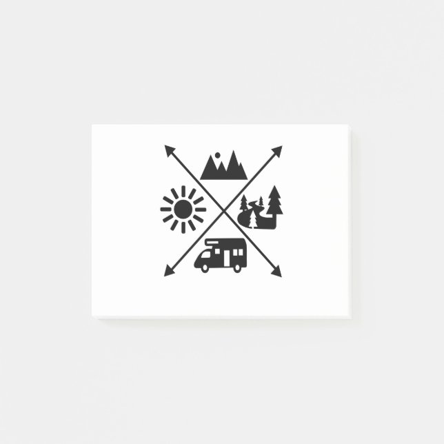 Camper Van Post-it Notes (Front)