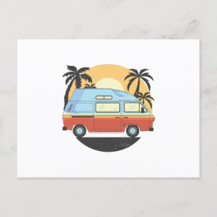Camper Van Postcard