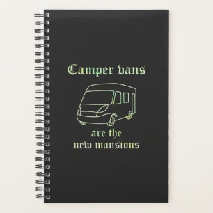 Camper Vans New Mansions YG Irid. Small Planner