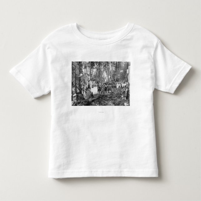 Campers Posing Toddler T-Shirt (Front)