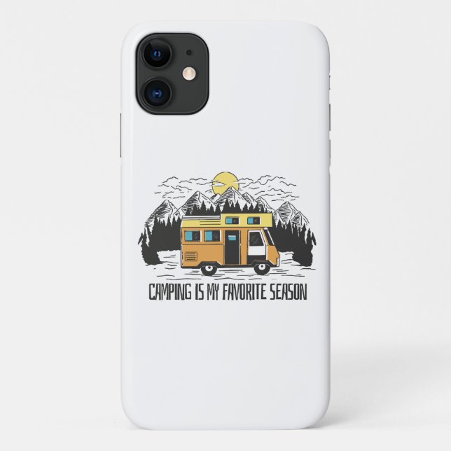 Campervan Mountain Retreat Case-Mate iPhone Case (Back)