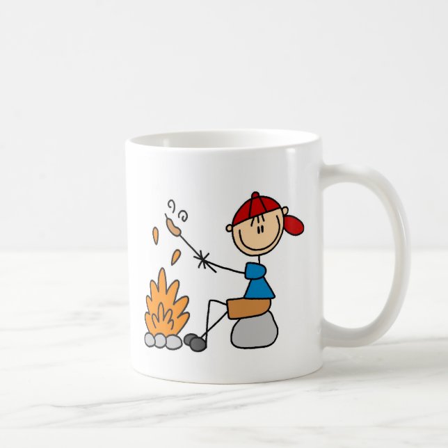 Campfire And Hot Dogs Mug (Right)