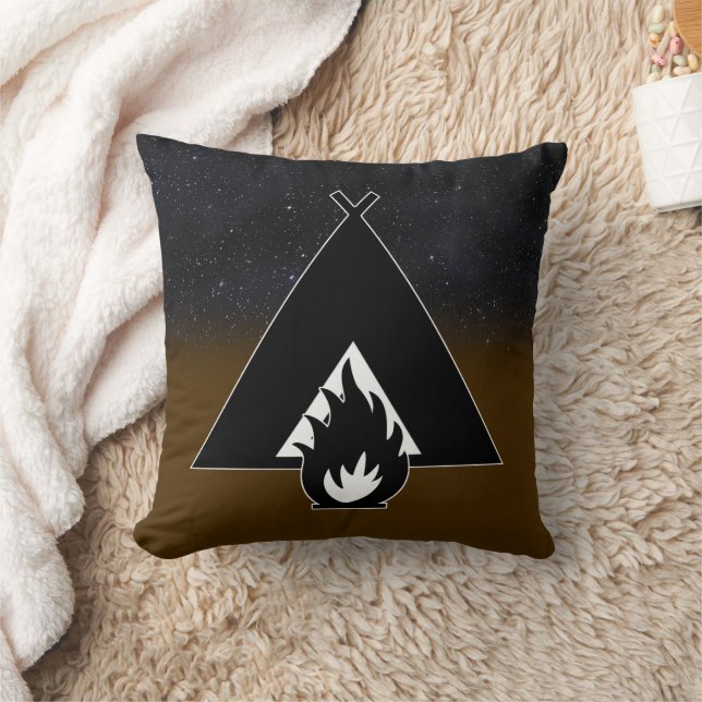Campfire and Tent Cushion (Blanket)