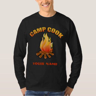 Campfire Camp Cook Mens Long Sleeve T-shirt